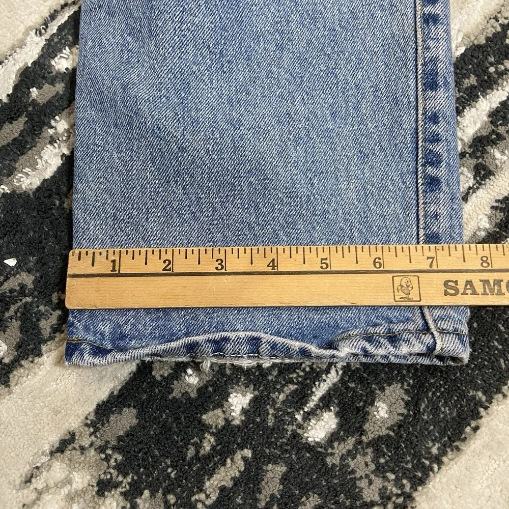 Vintage Code Bleu Jeans 34x32 Washed Blue 90s‎ Made in USA